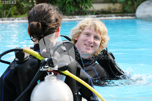 Image of Scuba diving instructor