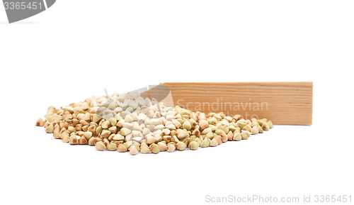 Image of Buckwheat on white