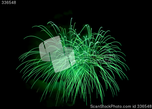 Image of Fireworks Lighting up the Sky