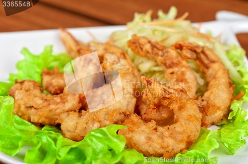 Image of Fried shrimps