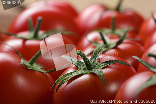 Image of red tomatoes background