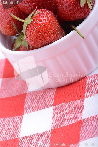 Image of Beautiful fresh strawberries