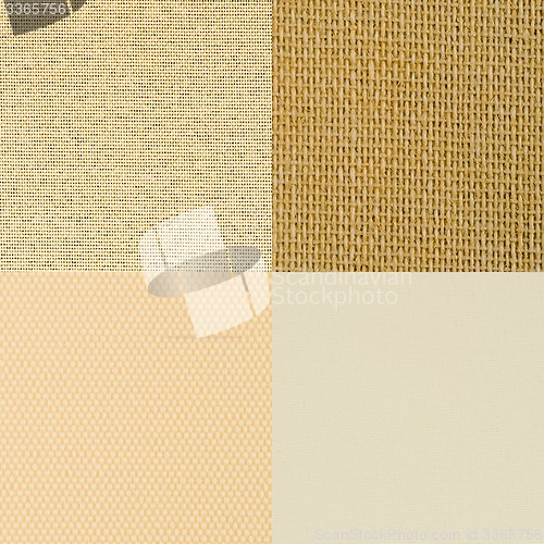 Image of Set of brown vinyl samples