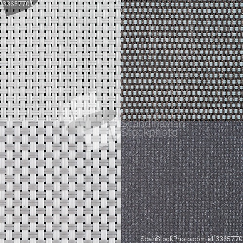 Image of Set of grey vinyl samples