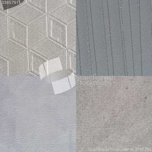 Image of Set of grey vinyl samples