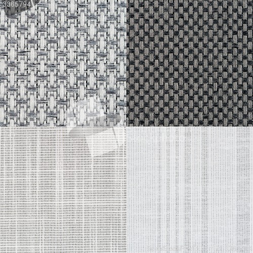 Image of Set of grey vinyl samples