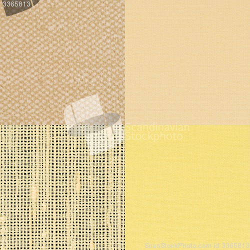 Image of Set of brown vinyl samples