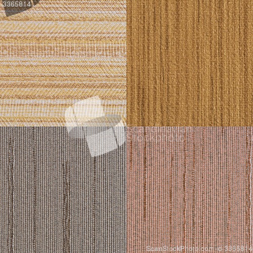 Image of Set of brown vinyl samples