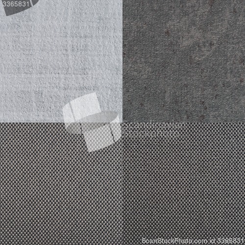 Image of Set of grey vinyl samples