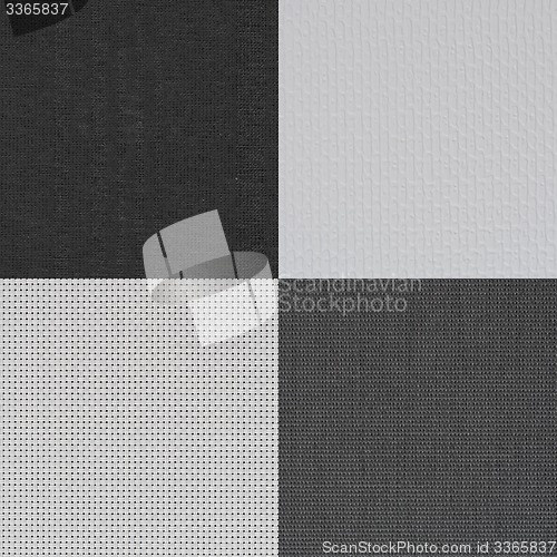 Image of Set of grey vinyl samples