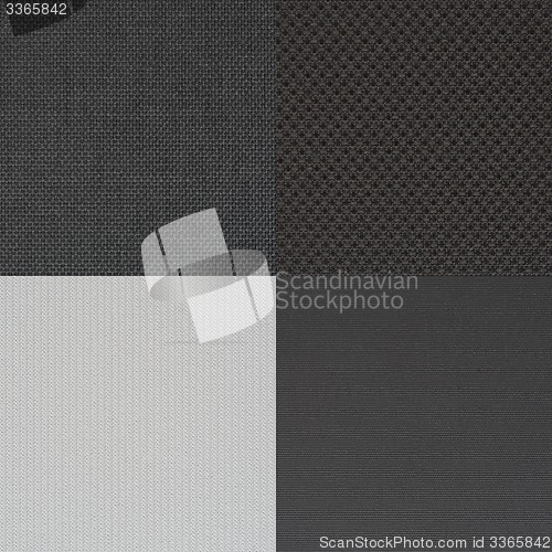 Image of Set of grey vinyl samples