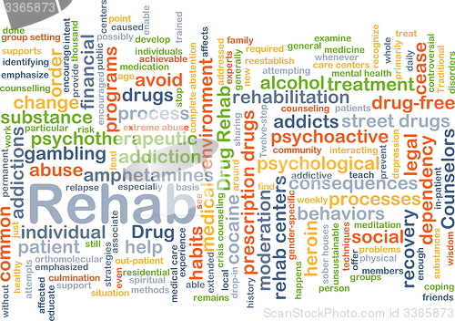 Image of Rehab background concept