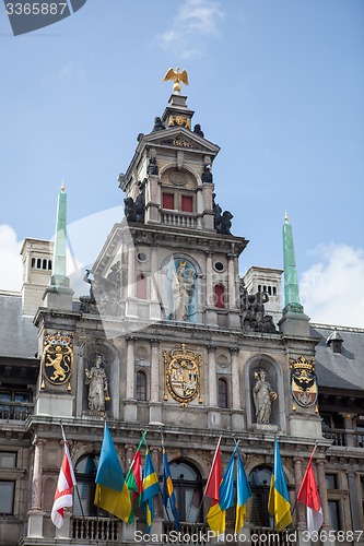 Image of Houses on Grote Markt - Big Market Square in the Antwepen