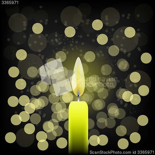 Image of Single Candle