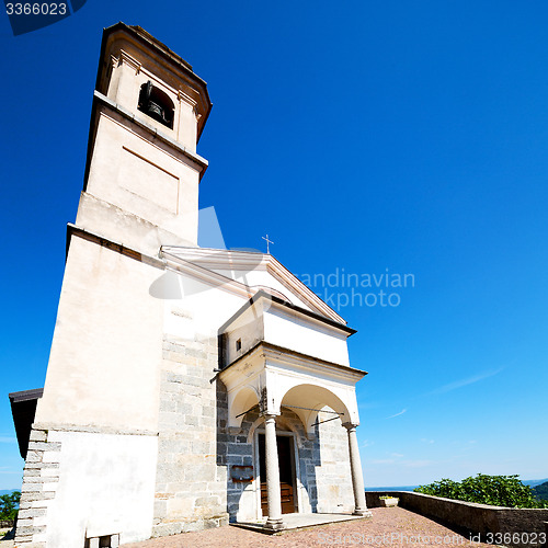 Image of monument old architecture in italy europe milan religion       a