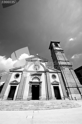 Image of  culture old architecture in italy europe milan religion       a