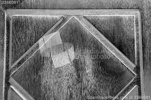 Image of texture of a brown old door in italy europe