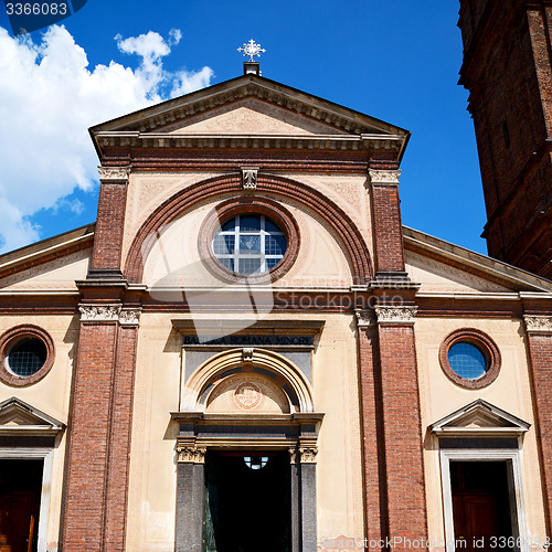 Image of  culture old architecture in italy europe milan religion       a