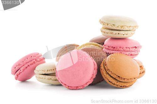 Image of Colorful French Macarons