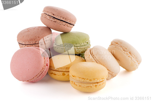 Image of Colorful French Macarons