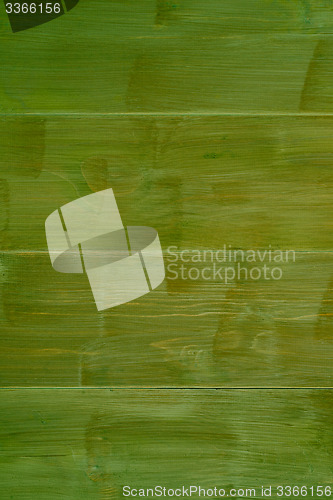 Image of Green Wood Background