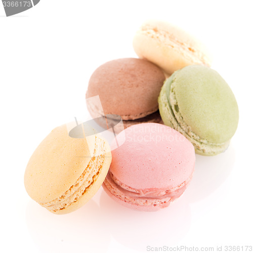 Image of Colorful French Macarons