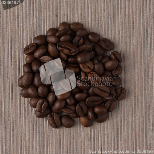 Image of Circle of coffee