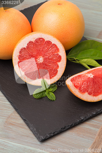 Image of Ripe grapefruit