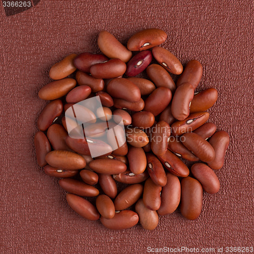 Image of Circle of red beans