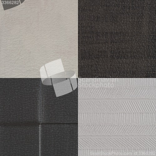 Image of Set of grey vinyl samples