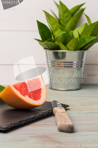 Image of Ripe grapefruit