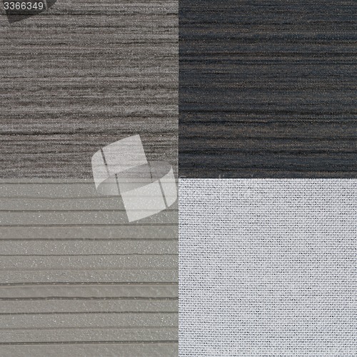 Image of Set of grey vinyl samples