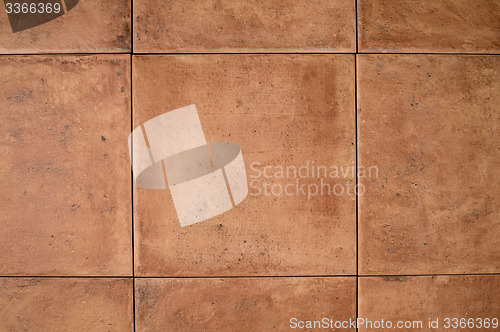 Image of Ocher stone tile wall 