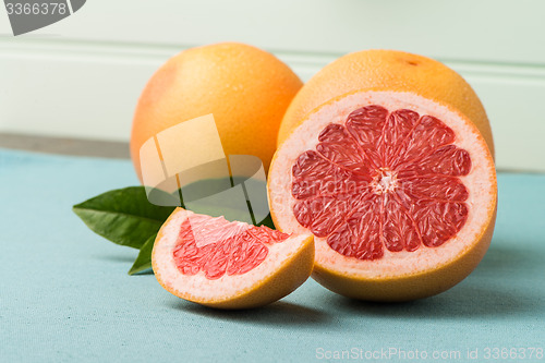 Image of Ripe grapefruit