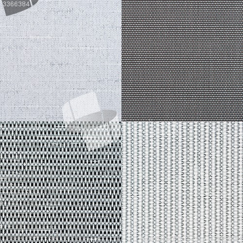 Image of Set of grey vinyl samples