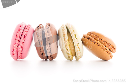 Image of Colorful French Macarons