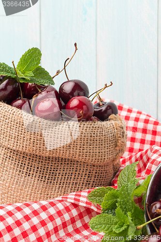 Image of Cherries in small bag