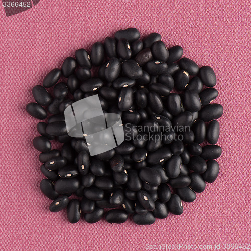 Image of Circle of black beans