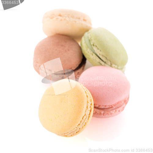 Image of Colorful French Macarons