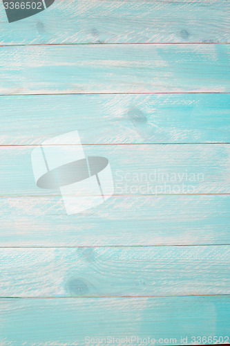 Image of Blue wood background