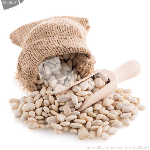 Image of White beans bag