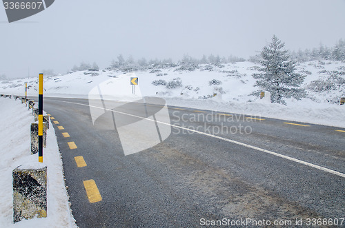 Image of Snowy Road