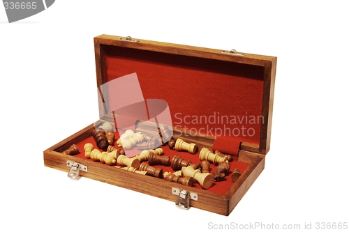 Image of Open chess box