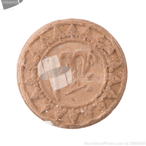 Image of Antique ancient ceramic coin