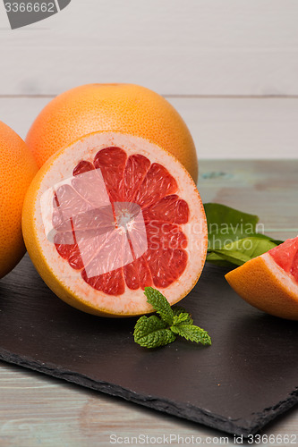 Image of Ripe grapefruit