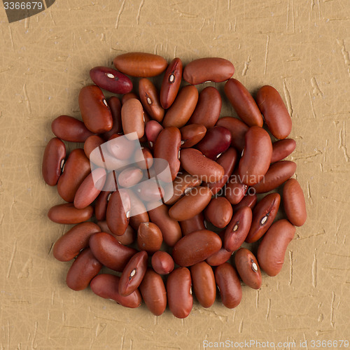 Image of Circle of red beans