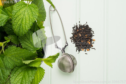 Image of Herbal tea with melissa