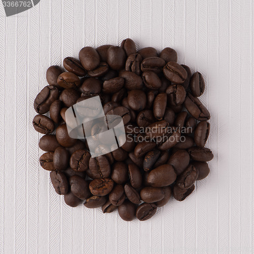 Image of Circle of coffee