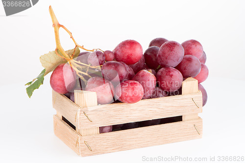 Image of Bunch of red grapes