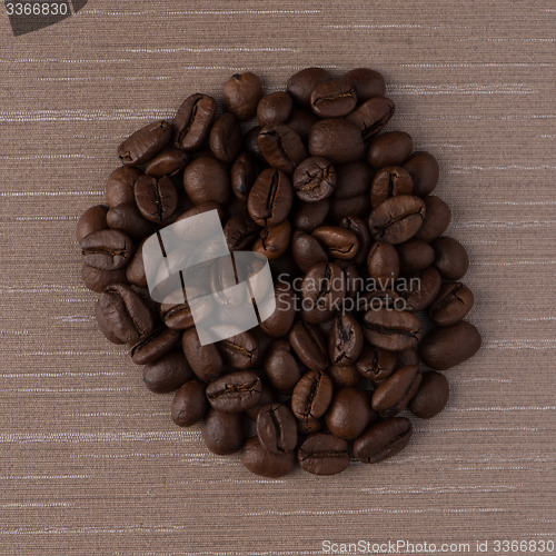 Image of Circle of coffee